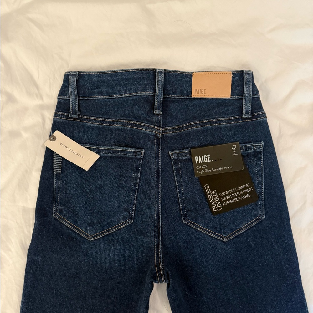 PAIGE CINDY High Rise Straight Ankle
